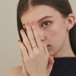 ciite' シーテ リング 【 金属アレルギー対応 】 デザインビジューリング サージカルステンレス