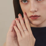 ciite' シーテ リング 【 金属アレルギー対応 】 デザインビジューリング サージカルステンレス