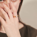 ciite' シーテ リング 【 金属アレルギー対応 】 パールモチーフリング サージカルステンレス