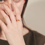 ciite' シーテ リング 【 金属アレルギー対応 】 パールモチーフリング サージカルステンレス