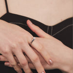 ciite' シーテ リング 【 金属アレルギー対応 】 パールモチーフリング サージカルステンレス