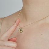 ciite' シーテ ネックレス 【 金属アレルギー対応 】 エリザベスコインネックレス サージカルステンレス ゴールド FREE