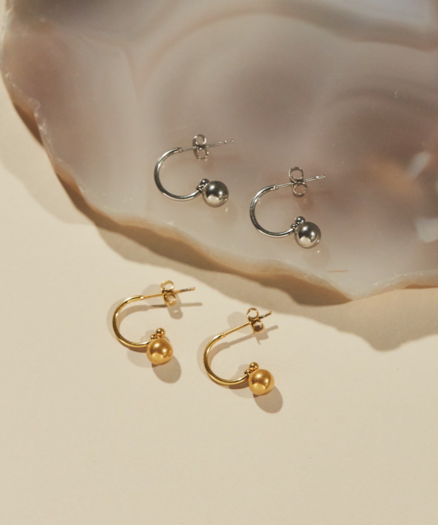 ciite' シーテ ピアス（両耳用） 【 金属アレルギー対応 】 モチーフピアス サージカルステンレス (両耳用)