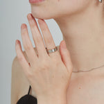 ciite' シーテ リング 【 金属アレルギー対応 】 バイカラーリング サージカルステンレス ピンクゴールド