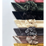 ciite' シーテ ヘアアクセサリー フレンチベロアリボン / シュシュ & リボンセット