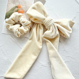 ciite' シーテ ヘアアクセサリー フレンチベロアリボン / シュシュ & リボンセット