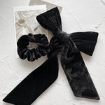 ciite' シーテ ヘアアクセサリー フレンチベロアリボン / シュシュ & リボンセット