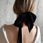 ciite' シーテ ヘアアクセサリー フレンチベロアリボン / シュシュ & リボンセット