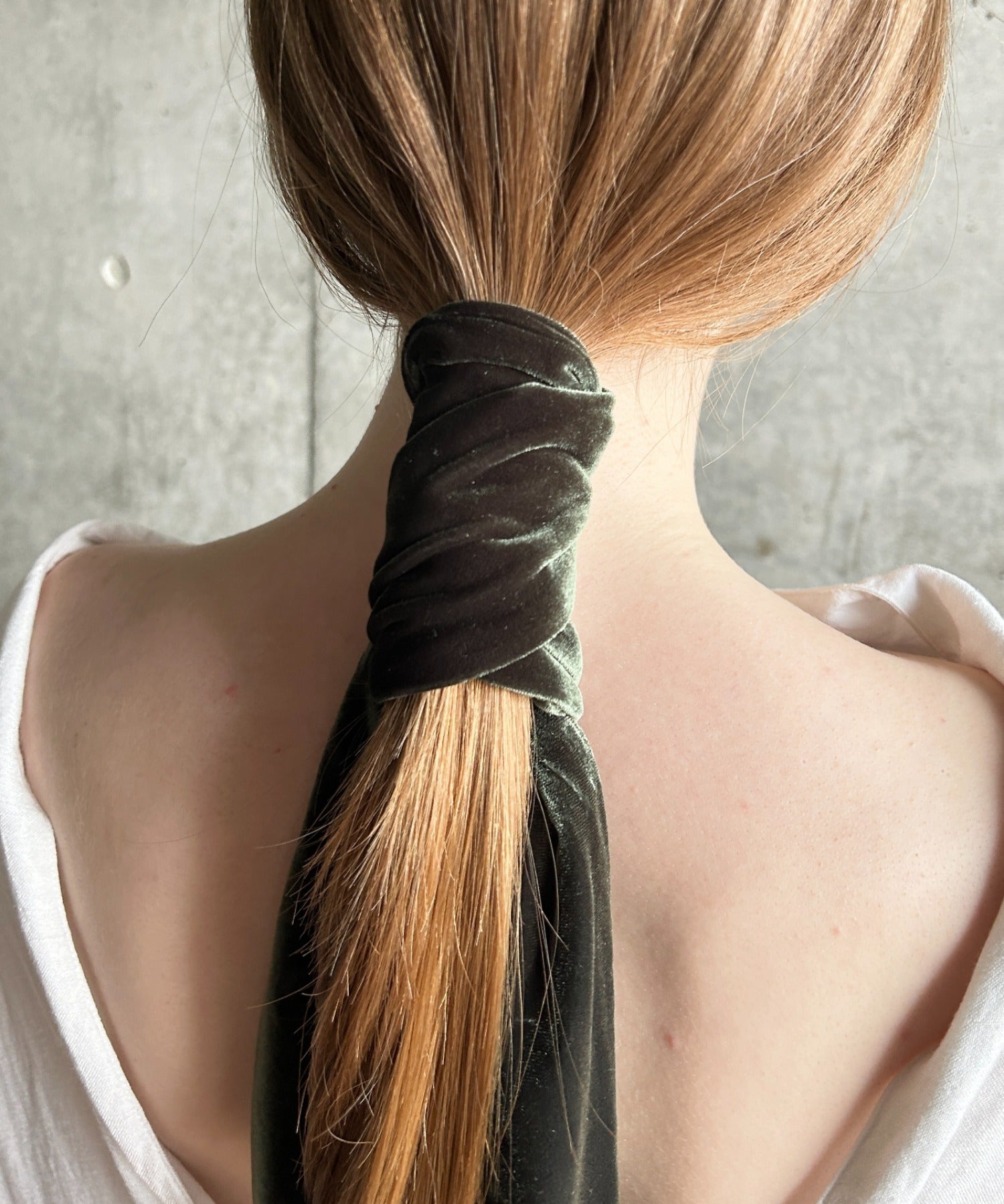 ciite' シーテ ヘアアクセサリー フレンチベロアリボン / シュシュ & リボンセット