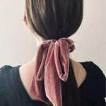 ciite' シーテ ヘアアクセサリー フレンチベロアリボン / シュシュ & リボンセット