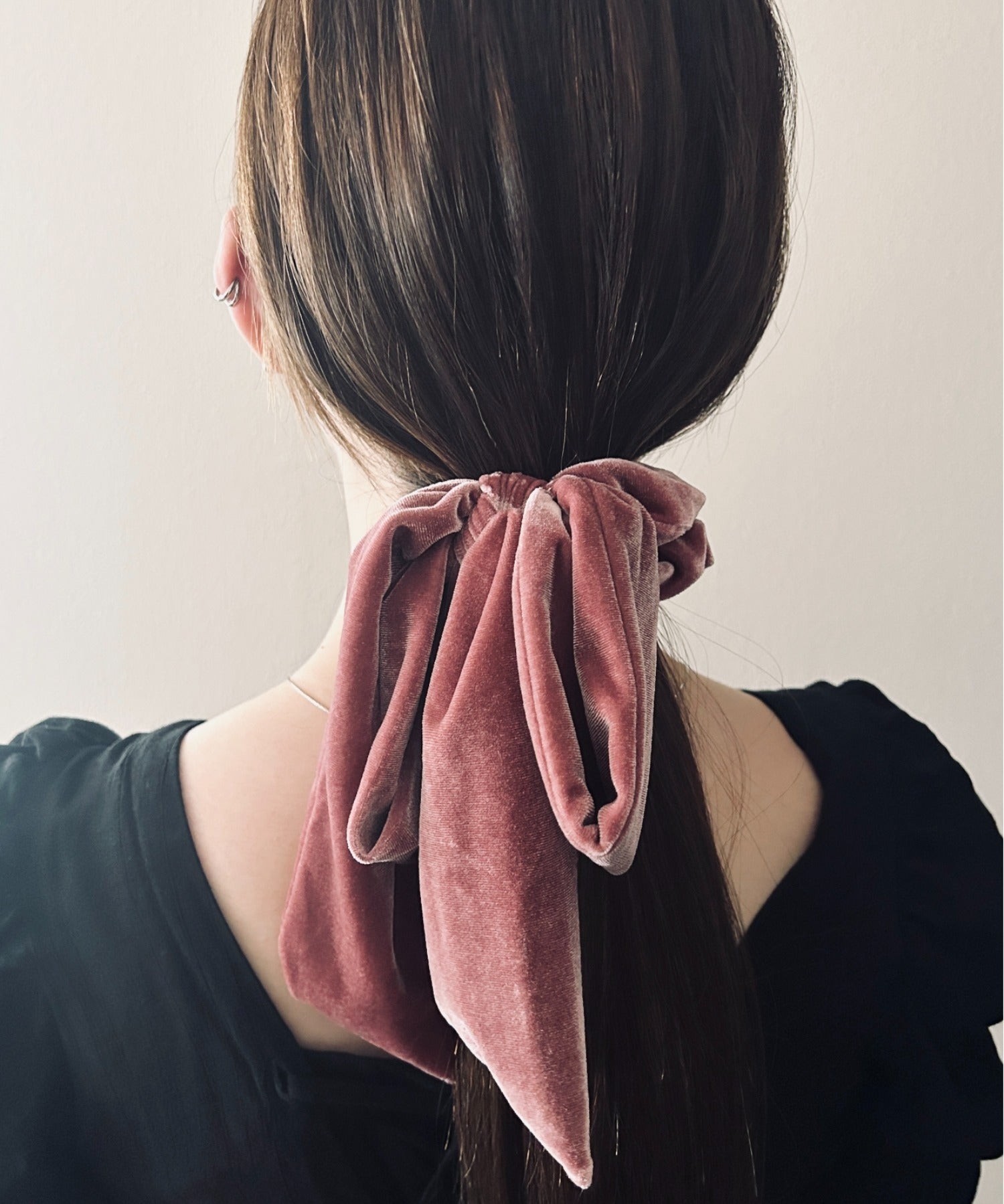 ciite' シーテ ヘアアクセサリー フレンチベロアリボン / シュシュ & リボンセット