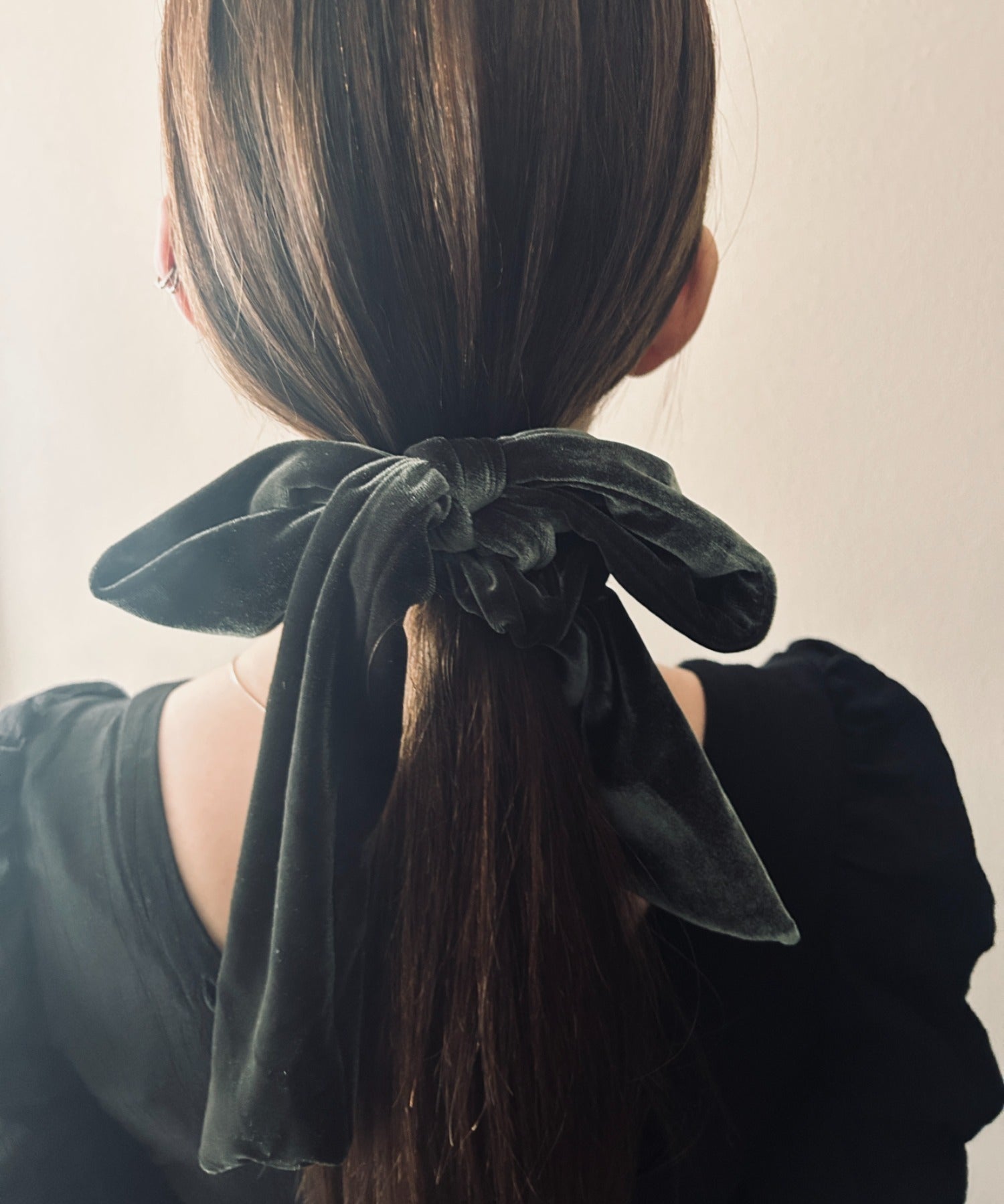 ciite' シーテ ヘアアクセサリー フレンチベロアリボン / シュシュ & リボンセット