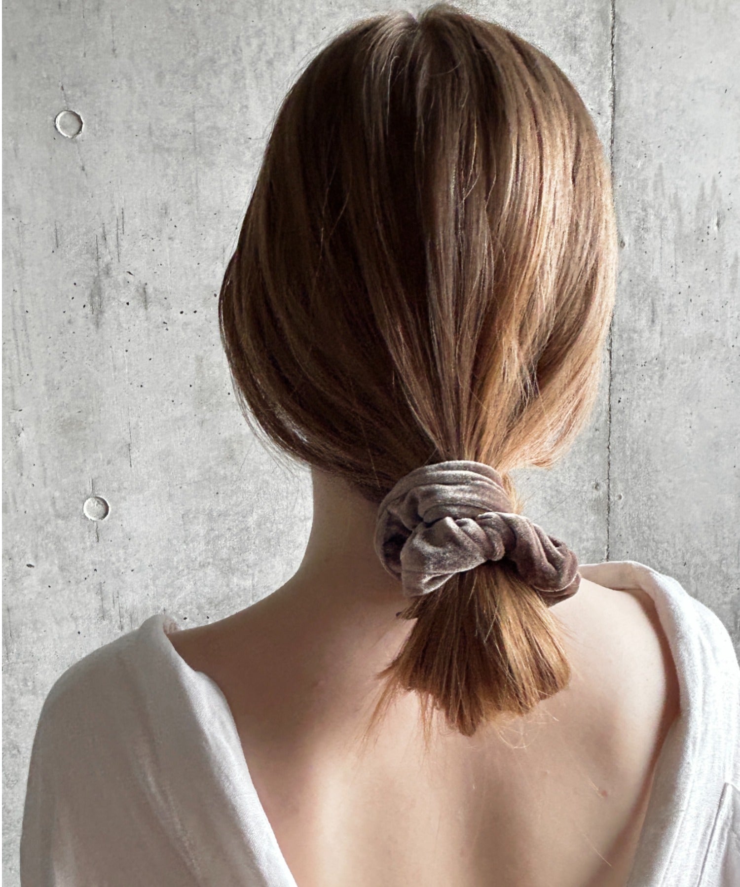 ciite' シーテ ヘアアクセサリー フレンチベロアリボン / シュシュ & リボンセット