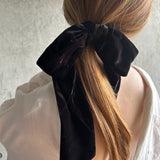 ciite' シーテ ヘアアクセサリー フレンチベロアリボン / シュシュ & リボンセット