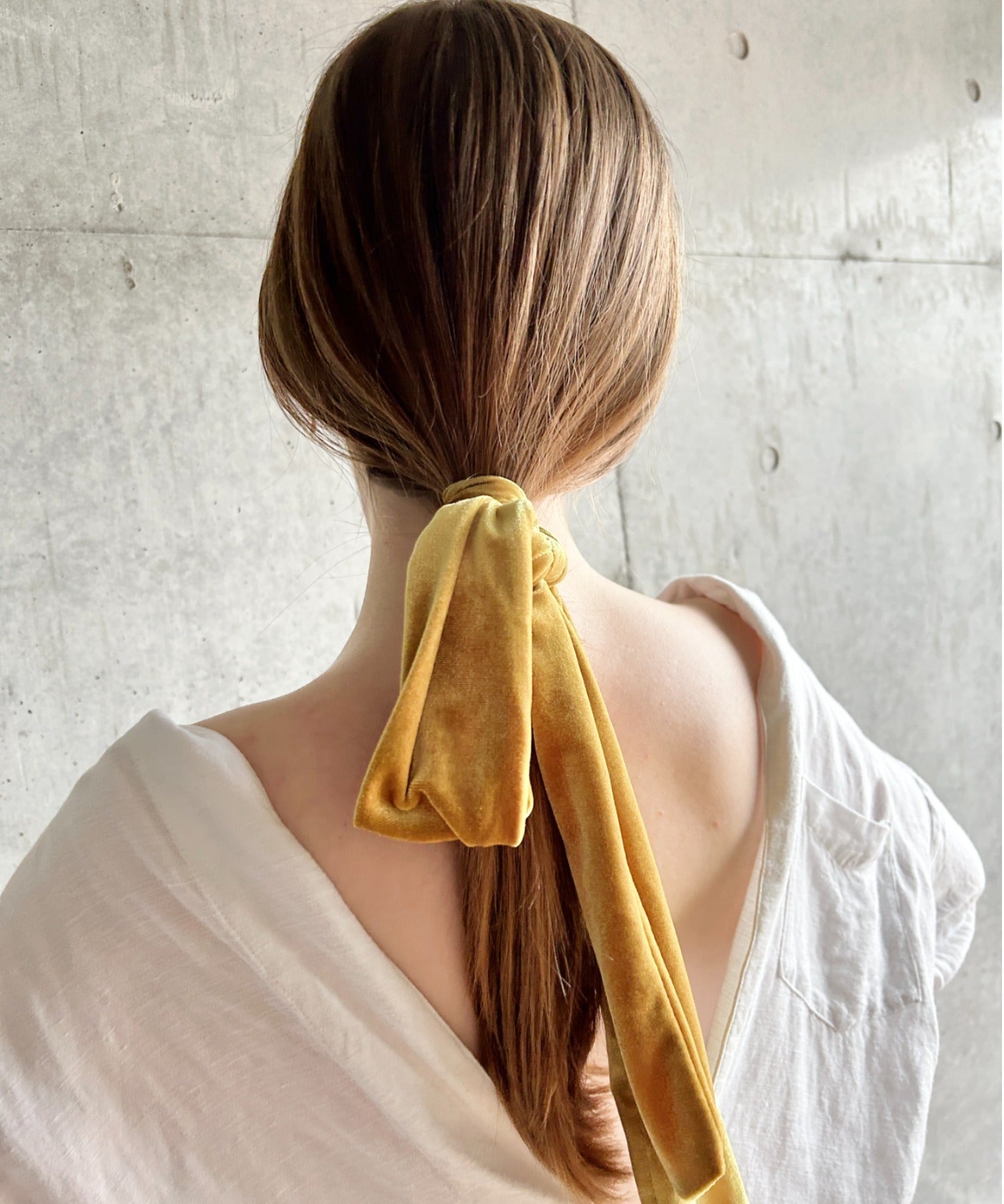 ciite' シーテ ヘアアクセサリー フレンチベロアリボン / シュシュ & リボンセット