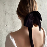 ciite' シーテ ヘアアクセサリー フレンチベロアリボン / シュシュ & リボンセット