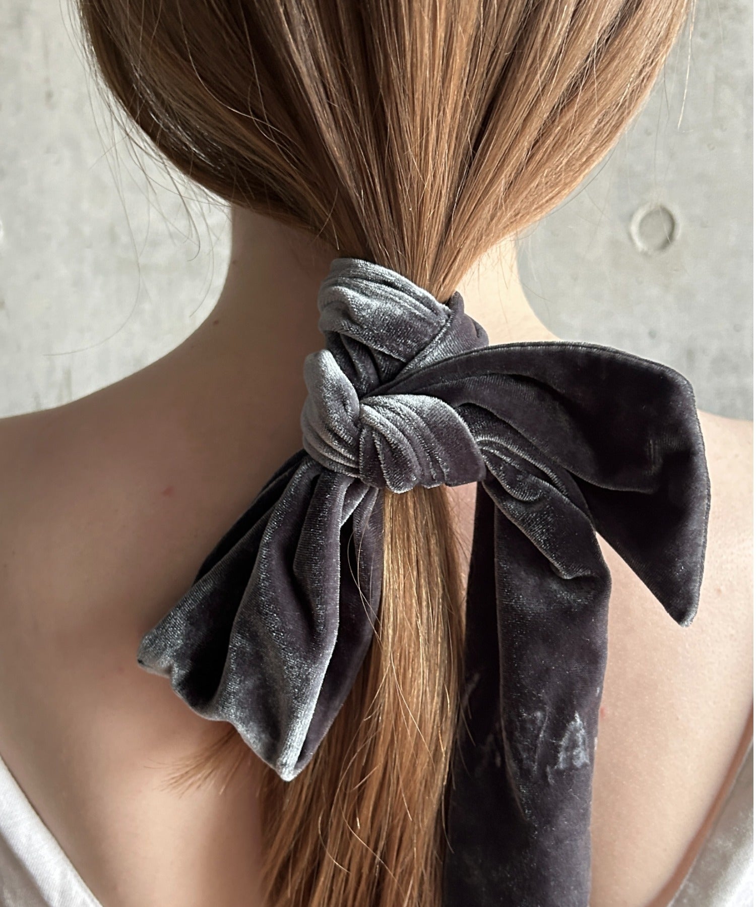 ciite' シーテ ヘアアクセサリー フレンチベロアリボン / シュシュ & リボンセット