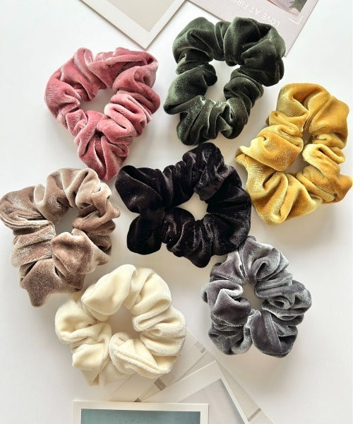 ciite' シーテ ヘアアクセサリー フレンチベロアリボン / シュシュ & リボンセット