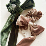 ciite' シーテ ヘアアクセサリー フレンチベロアリボン / シュシュ & リボンセット