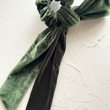 ciite' シーテ ヘアアクセサリー フレンチベロアリボン / シュシュ & リボンセット