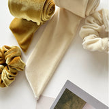 ciite' シーテ ヘアアクセサリー フレンチベロアリボン / シュシュ & リボンセット