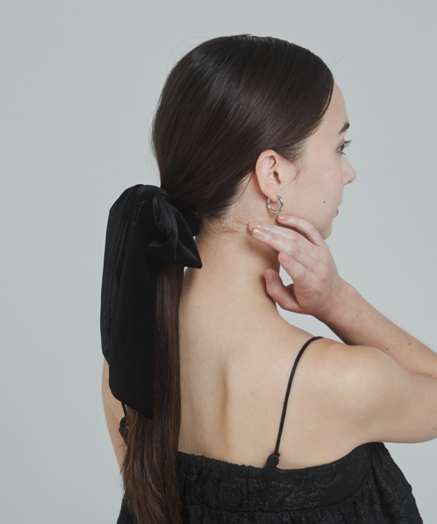 ciite' シーテ ヘアアクセサリー フレンチベロアリボン / シュシュ & リボンセット