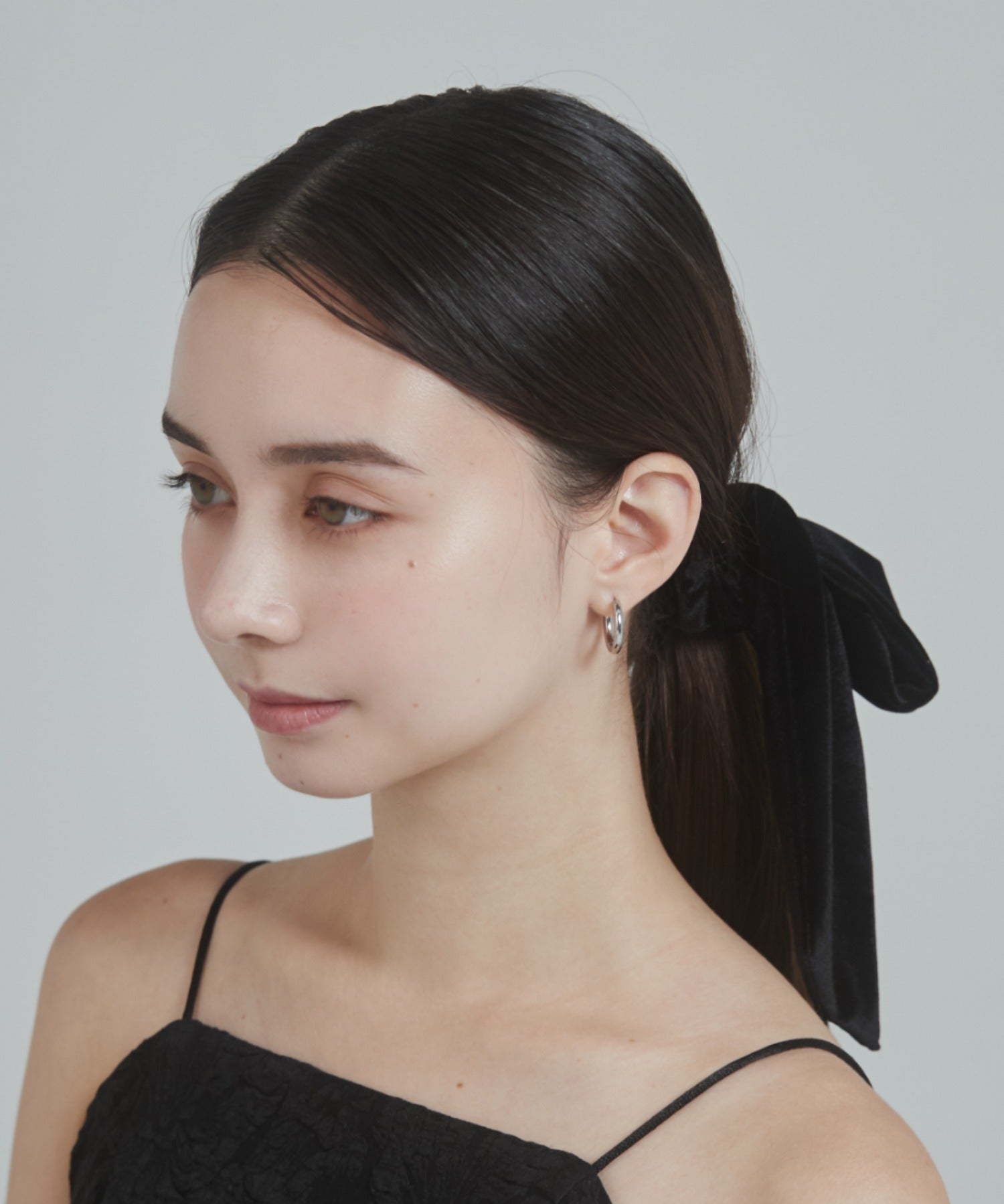 ciite' シーテ ヘアアクセサリー フレンチベロアリボン / シュシュ & リボンセット