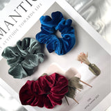 ciite' シーテ ヘアアクセサリー フレンチベロアリボン / シュシュ & リボンセット