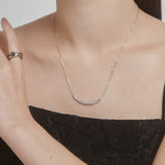 ciite' シーテ ネックレス 【 金属アレルギー対応 】 ビジューモチーフネックレス サージカルステンレス シルバー FREE