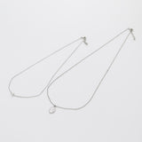 ciite' シーテ ネックレス コインネックレス & パールネックレス 2個セット