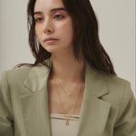 ciite' シーテ ネックレス コインネックレス & パールネックレス 2個セット