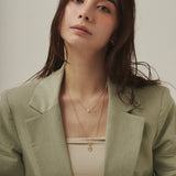 ciite' シーテ ネックレス コインネックレス & パールネックレス 2個セット