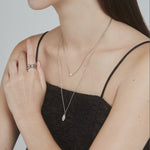 ciite' シーテ ネックレス コインネックレス & パールネックレス 2個セット