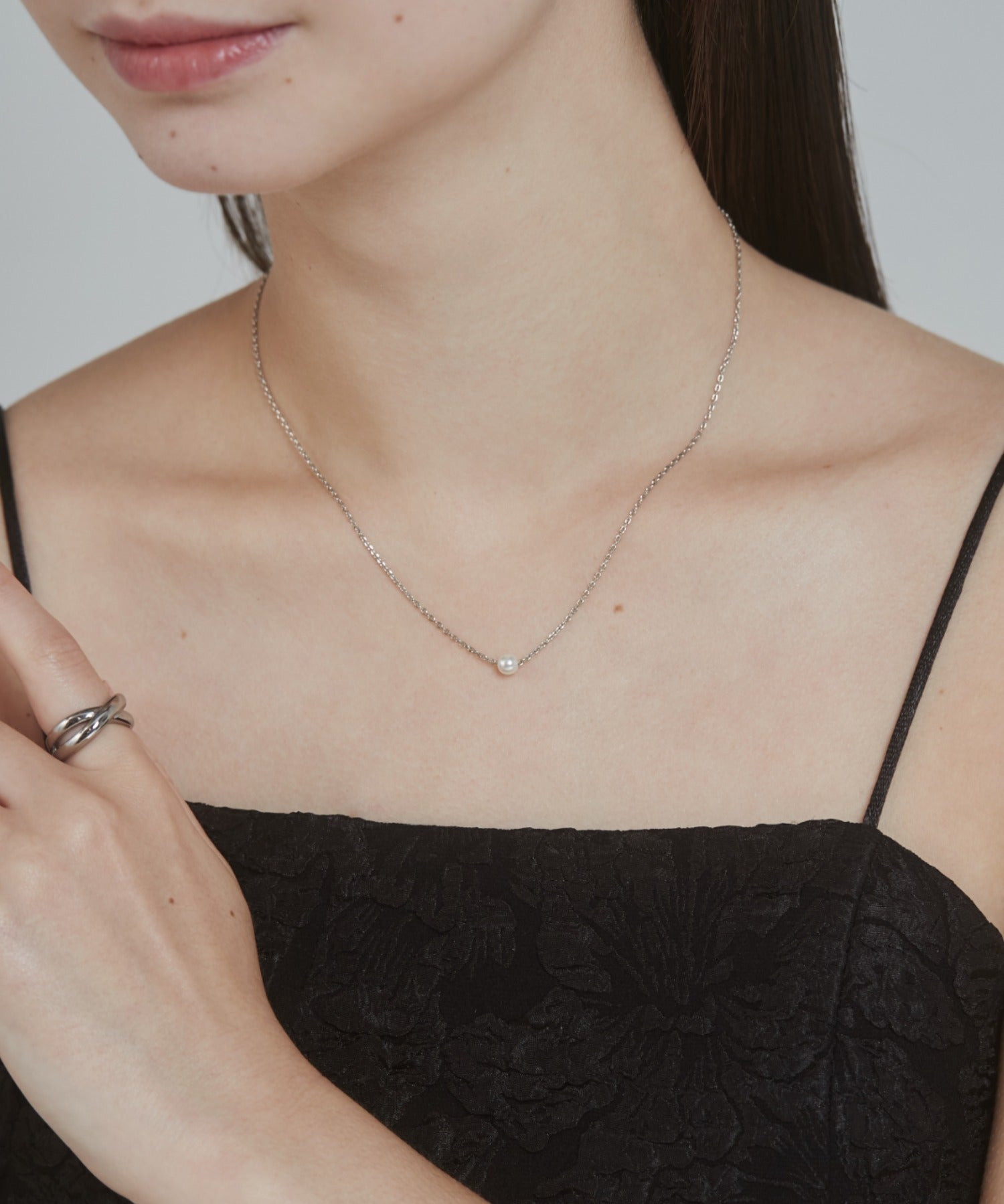 ciite' シーテ ネックレス コインネックレス & パールネックレス 2個セット