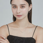 ciite' シーテ ネックレス コインネックレス & パールネックレス 2個セット