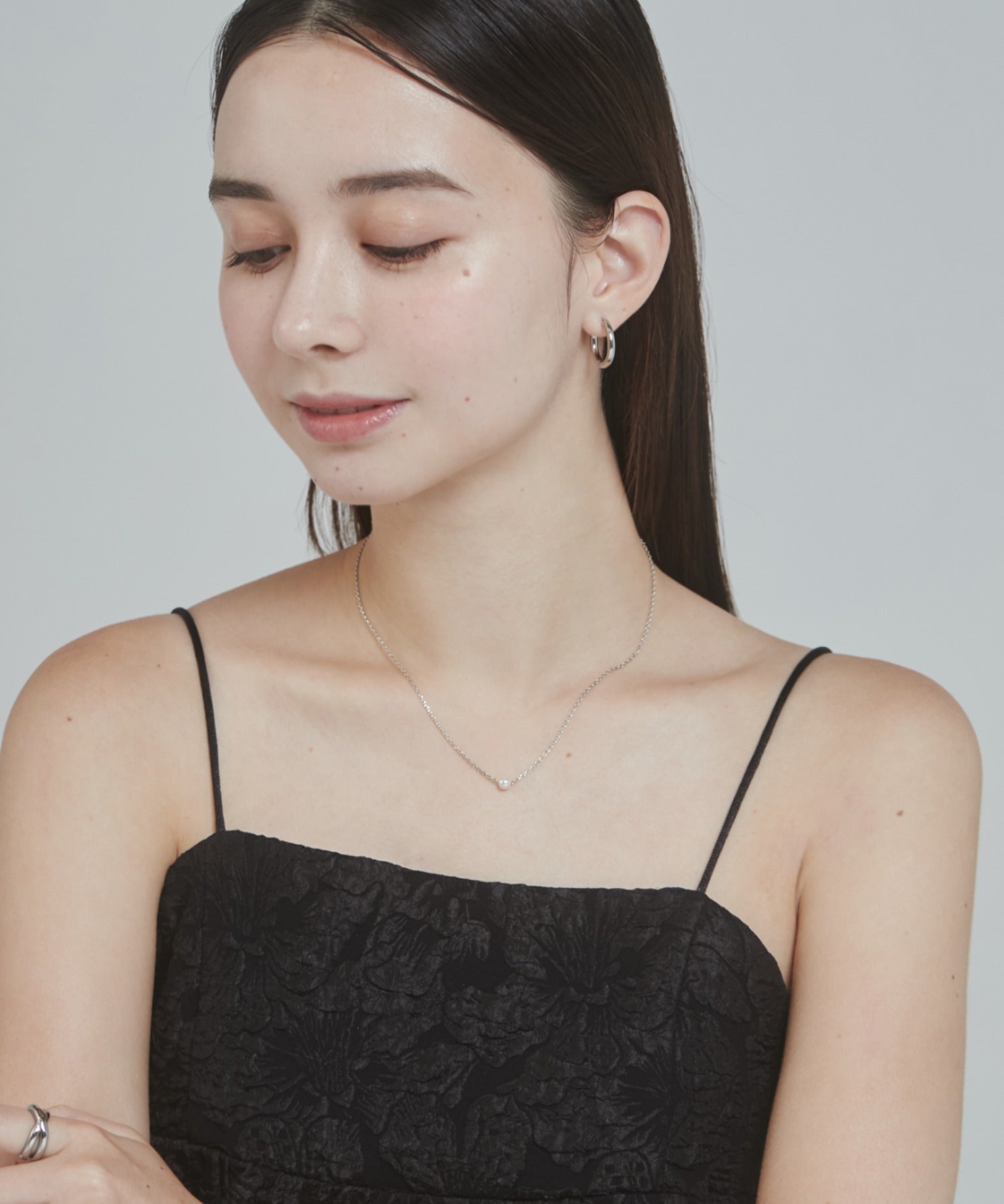 ciite' シーテ ネックレス コインネックレス & パールネックレス 2個セット