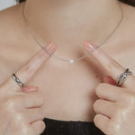 ciite' シーテ ネックレス コインネックレス & パールネックレス 2個セット