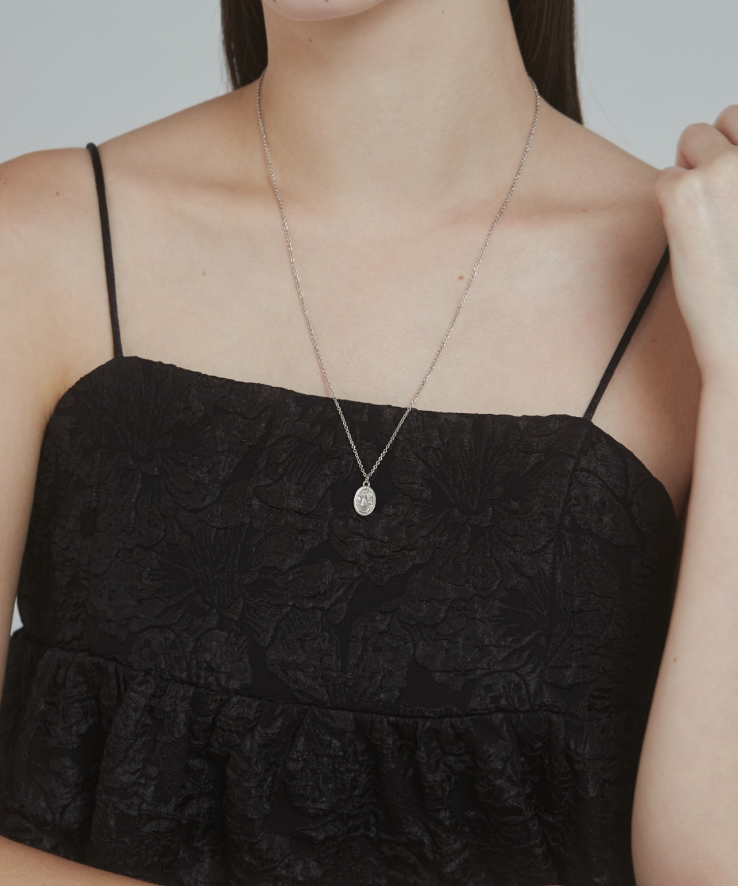 ciite' シーテ ネックレス コインネックレス & パールネックレス 2個セット