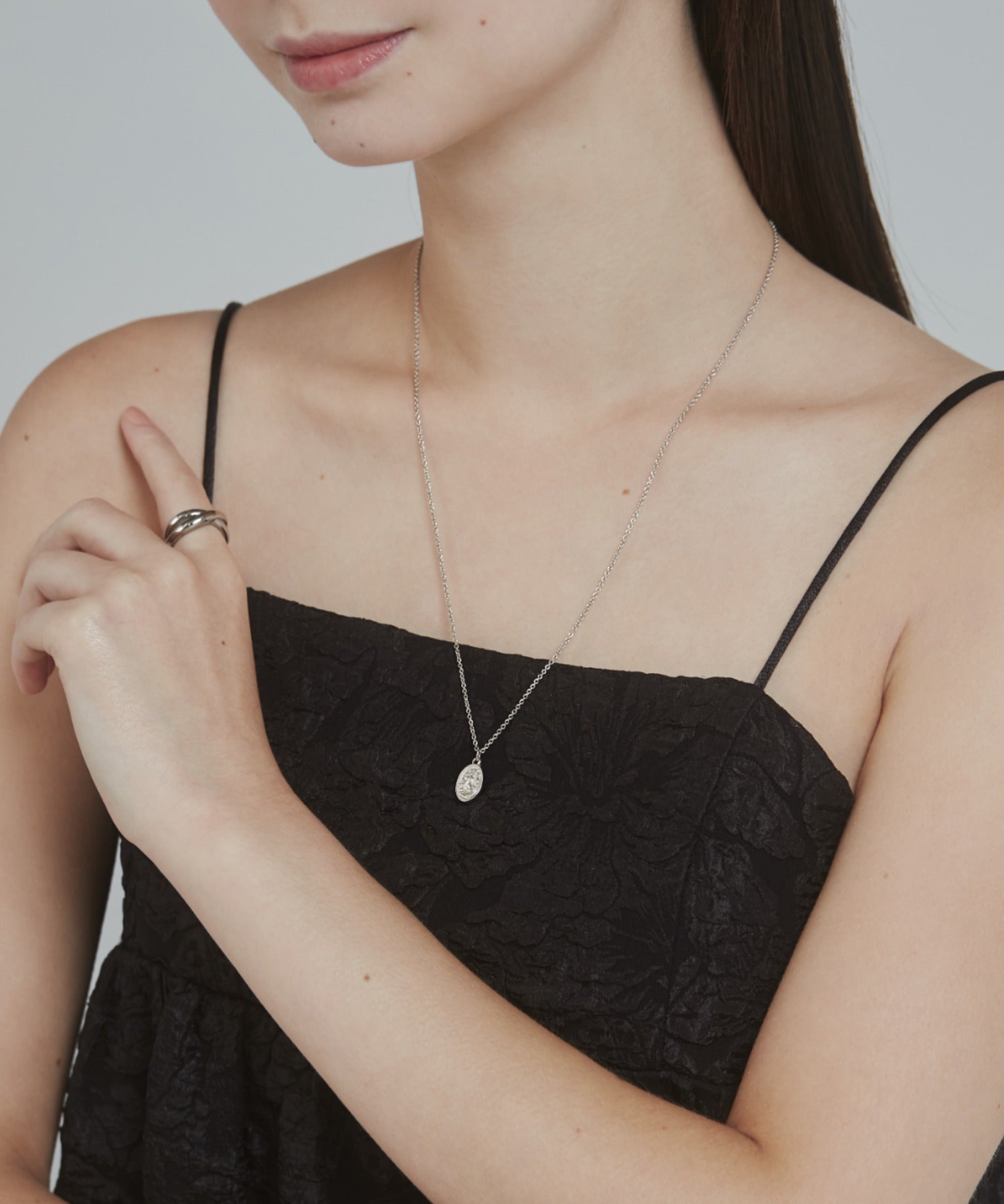 ciite' シーテ ネックレス コインネックレス & パールネックレス 2個セット