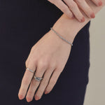 ciite' シーテ ブレスレット 【 金属アレルギー対応 】 グリッターチェーンブレスレット サージカルステンレス シルバー FREE