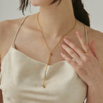 ciite' シーテ ネックレス 【 金属アレルギー対応 】 2way モチーフネックレス サージカルステンレス ゴールド FREE