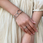 ciite' シーテ ブレスレット チェーンデザインバングル シルバー FREE