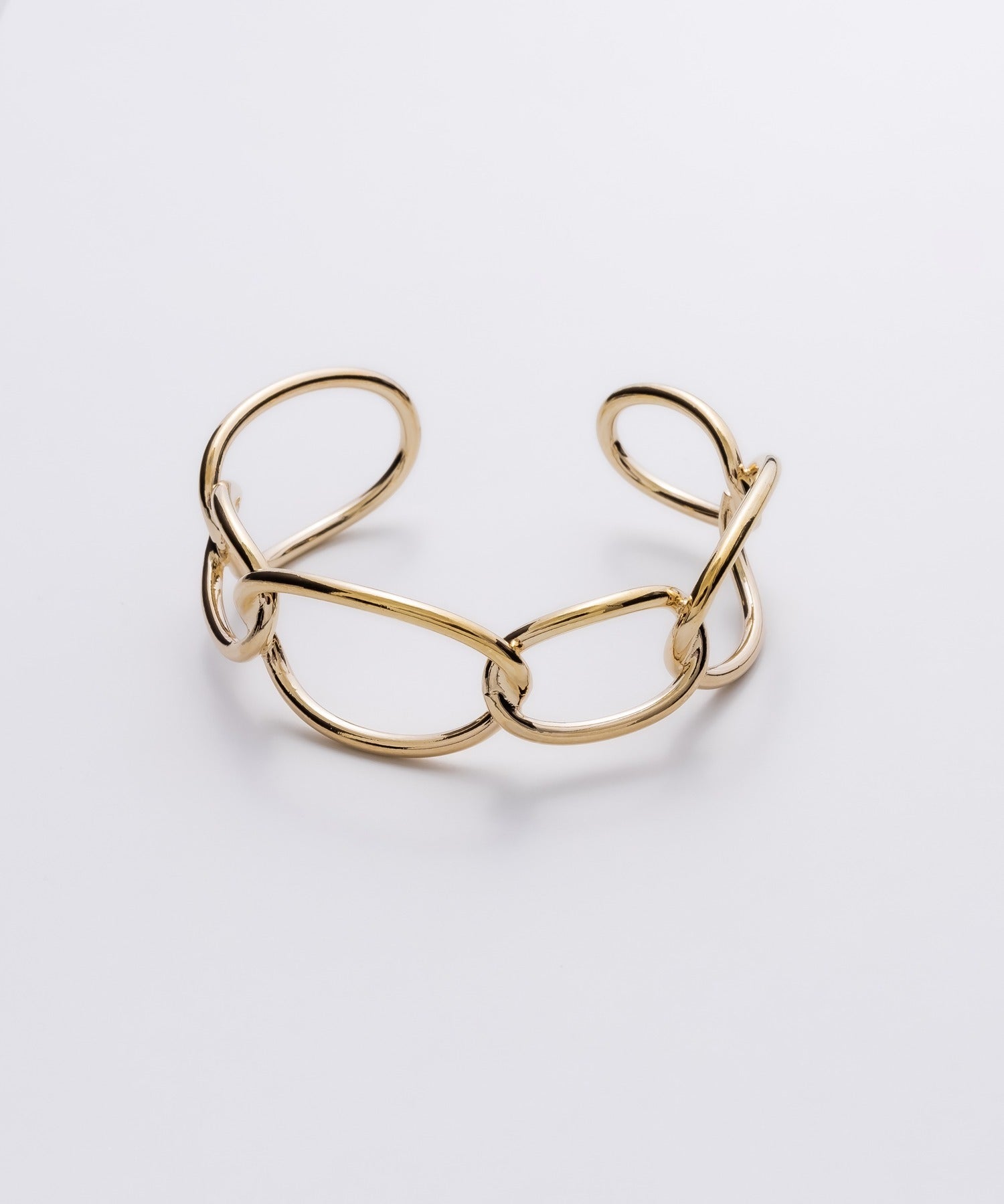 ciite' シーテ ブレスレット チェーンデザインバングル ゴールド FREE