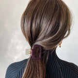 ciite' シーテ バレッタ/ヘアクリップ バイカラーコンパクトヘアクリップ