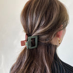 ciite' シーテ バレッタ/ヘアクリップ バイカラーコンパクトヘアクリップ