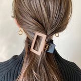 ciite' シーテ バレッタ/ヘアクリップ バイカラーコンパクトヘアクリップ