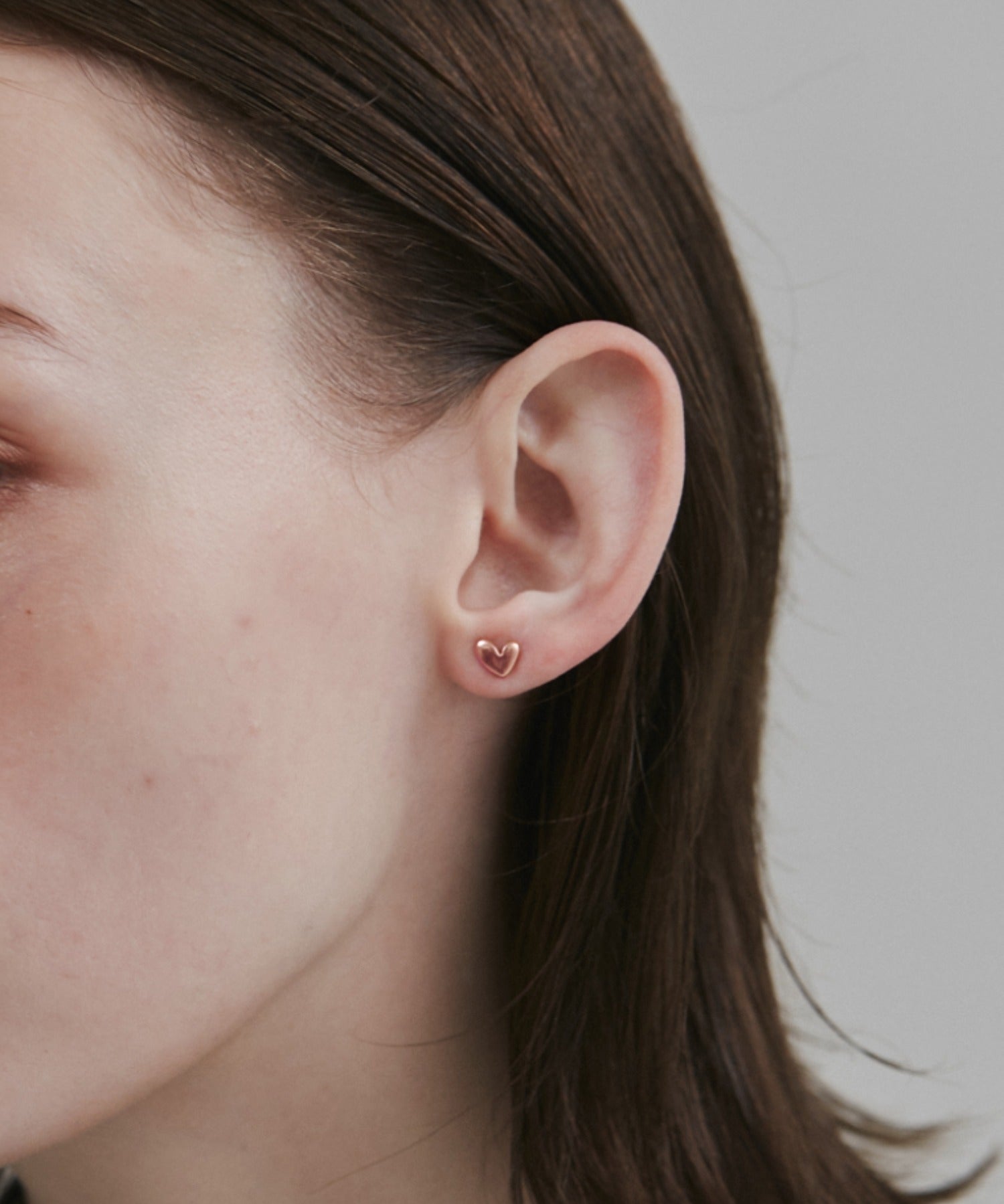 ciite' シーテ ピアス（両耳用） 【 金属アレルギー対応 】 ミニハートピアス サージカルステンレス (両耳用)