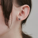 ciite' シーテ ピアス（両耳用） 【 金属アレルギー対応 】 ミニハートピアス サージカルステンレス (両耳用)