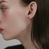 ciite' シーテ ピアス（両耳用） 【 金属アレルギー対応 】 シンプルカラービジュー ピアス サージカルステンレス (両耳用)