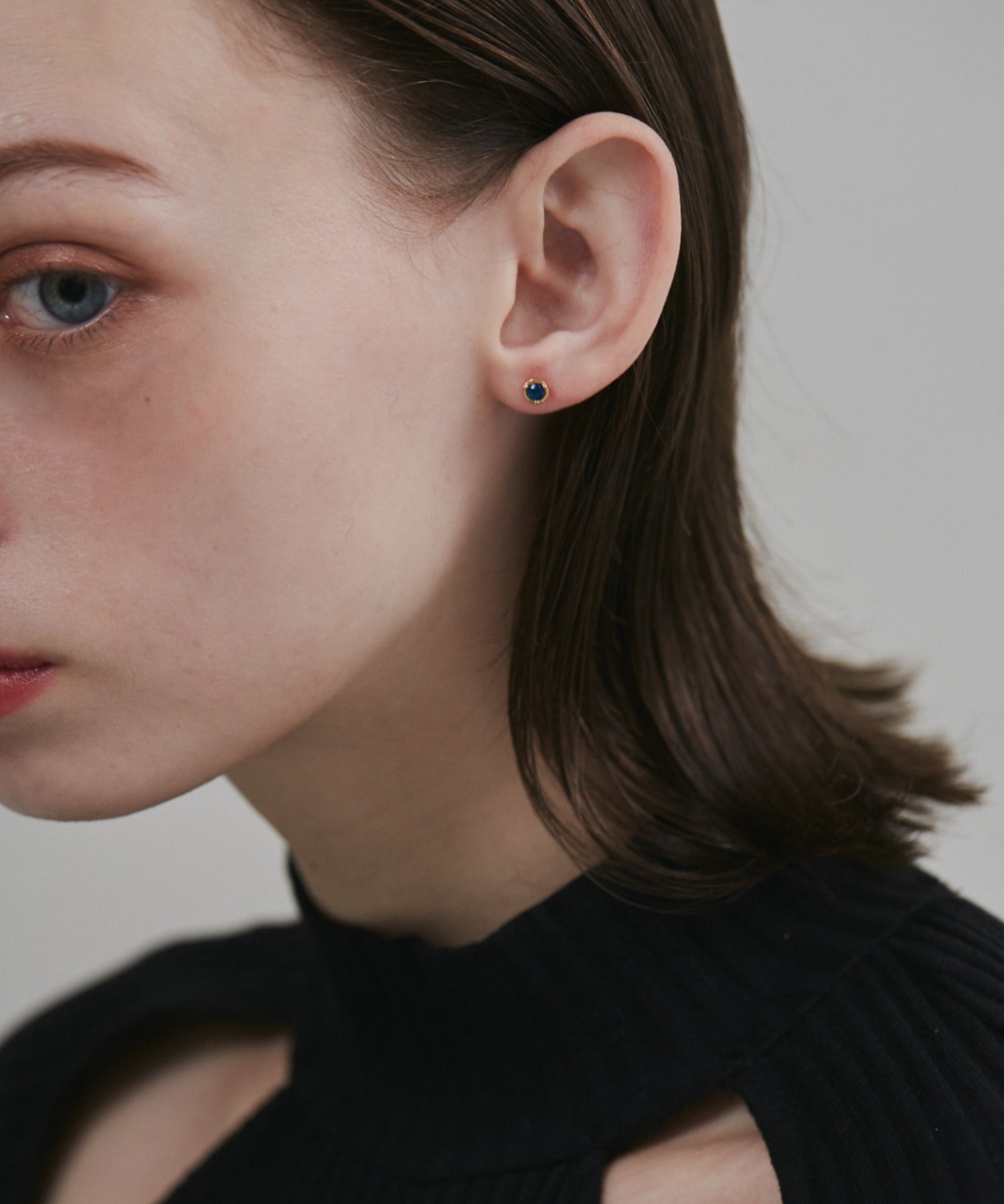 ciite' シーテ ピアス（両耳用） 【 金属アレルギー対応 】 シンプルカラービジュー ピアス サージカルステンレス (両耳用)